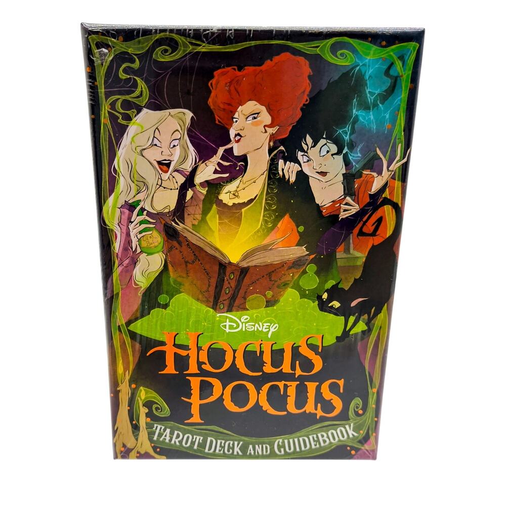 Disney Hocus Pocus Tarot Deck and Guidebook New Sealed